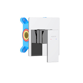 Смеситель для душа Aquatek ЛИБРА AQ1666CR встраиваемый в стену хром без термостата