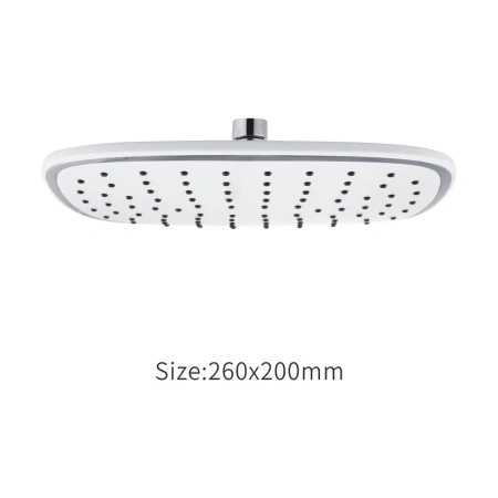 Верхний душ Rose RH41 белый/хром