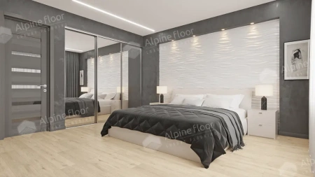 Кварцвиниловая плитка Alpine Floor Liberty Loose Lay ECO 23-1 Дуб Ваниль толщина 0.5 см 43 класс 1227х187