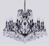 Люстра подвесная Crystal Lux Magnifico (Магнифицо) Magnifico SP19 Black/Transparent