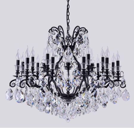 Люстра подвесная Crystal Lux Magnifico (Магнифицо) Magnifico SP19 Black/Transparent