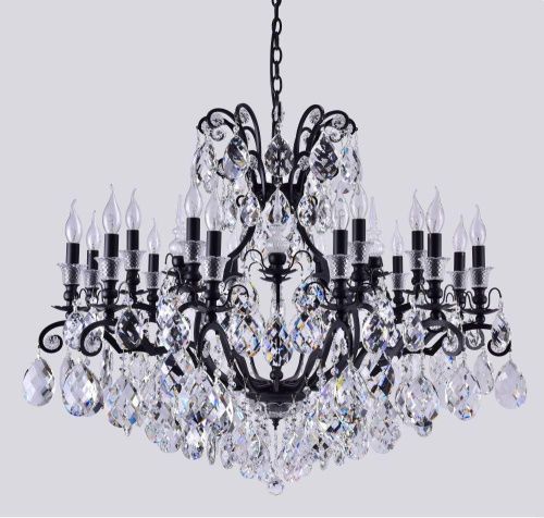Люстра подвесная Crystal Lux Magnifico (Магнифицо) Magnifico SP19 Black/Transparent - фото 2