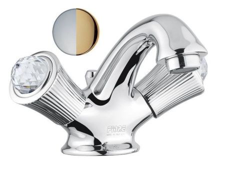 Смеситель Fiore 13CO0622 на раковину хром/золото