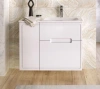Тумба TA-MBO-90PR(R)-blanco + Раковина ФР-00003478 Taliente