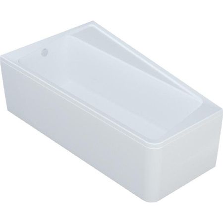 Ванна акриловая 1MarKa DIRECT 01дир1710п 170х100 угловая асимметричная без каркаса