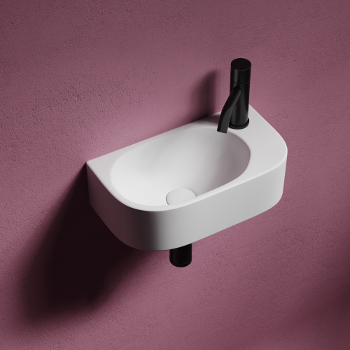 Раковина Ceramica Nova ELEMENT 41 см CN6066L подвесная цвет белый - фото 3