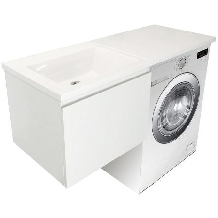 Тумба с раковиной Эстет Dallas Luxe 140 ФР-00002928 70х50 подвесная цвет белый