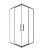 Душевой уголок Timo T37 100х100 стекло прозрачное профиль никель без поддона