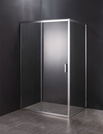 Душевой уголок Orange E23-12090TCR 120х89 стекло прозрачное профиль хром глянцевый без поддона