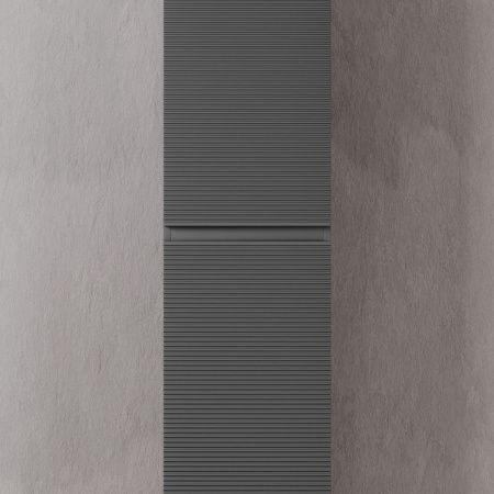 Шкаф-пенал Sancos FOLK PFL35GS 40х170 подвесной цвет серый