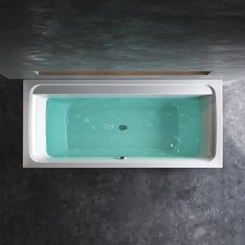 Ванна акриловая Am.Pm Inspire V2.0 W52A-180-080W-A 180х80 пристенная прямоугольная без каркаса Ванна акриловая Am.Pm Inspire V2.0 W52A-180-080W-A 180х80 пристенная прямоугольная без каркаса