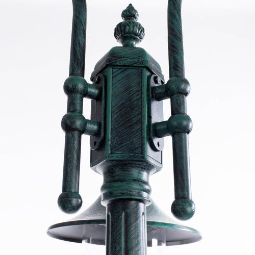 Садово-парковый светильник Arte Lamp Malaga (Малага) A1086PA-3BG - фото 4