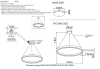 Светильник подвесной Crystal Lux Muchos (Муцхос) MUCHOS SP88W LED GOLD