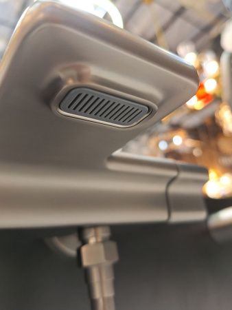Смеситель для ванны AltroBagno Lamberto AltroBagnoLamberto0224GM настенный оружейная сталь
