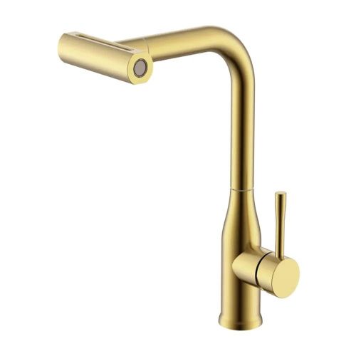 Смеситель для кухни Splenka S206 S206.49.03 на мойку золото - фото 2