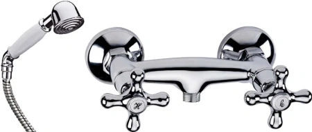 Смеситель Clever With2 Antigona 94477 настенный хром