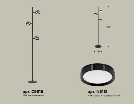 Торшер Ambrella Light Traditional (Традитионал) XB9816150