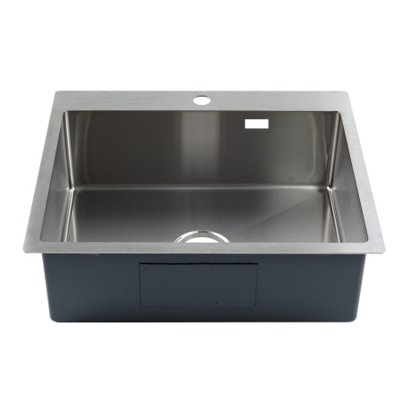 Кухонная мойка Melana ProfLine MLN-R6050HK 60х50 цвет сатин поверхность матовая
