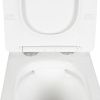 Унитаз напольный с бачком Bond Cube F04-00 белый с сиденьем безободковый душевой смыв