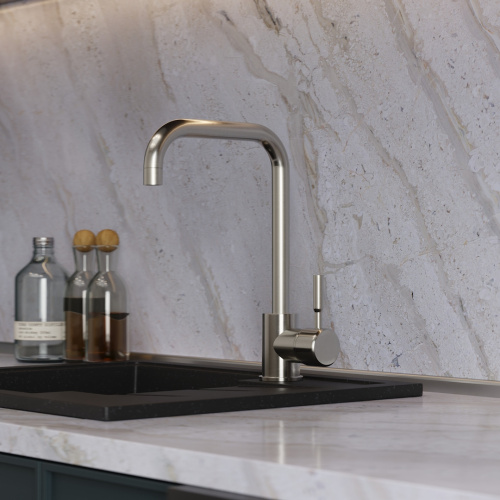 Смеситель для кухни Teymi T10262 на мойку нержавеющая сталь - фото 4