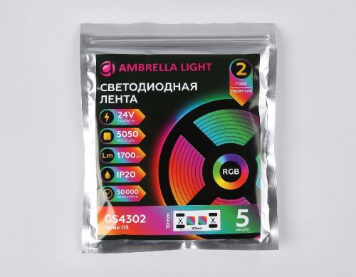 Светодиодная лента Ambrella Light LED Strip 24V (ЛЕД Стрип 24В) GS4302 - фото 5
