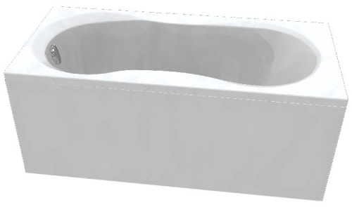 Ванна акриловая C-Bath CBQ006002 130х70 пристенная прямоугольная - фото 2 Ванна акриловая C-Bath CBQ006002 130х70 пристенная прямоугольная - фото 2