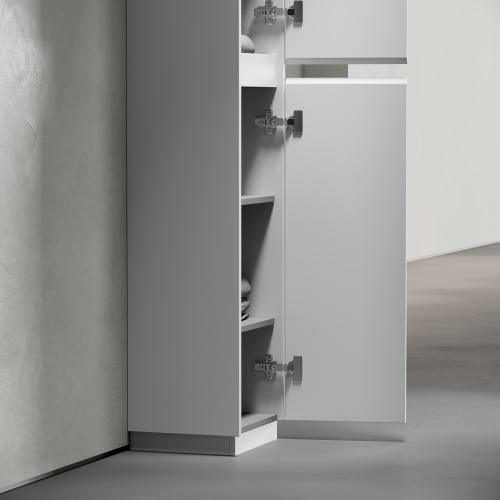 Шкаф-пенал Sancos Libra Floor PLB35FW 35х30х187 напольный цвет белый - фото 4