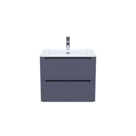 Тумба с раковиной Iddis Edifice EDI60D0i95K 60х50 подвесная цвет серый