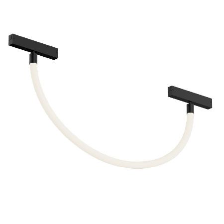 Трековый однофазный светильник Denkirs Smart Ray (Смарт Раы) DK8060-BK