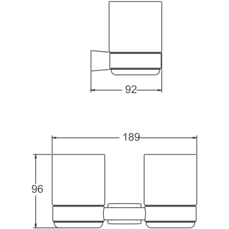 Стакан BELZ B91508