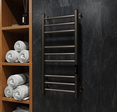 Полотенцесушитель электрический Indigo Line Trinity LСLTE70-30GNSRt 35х70 оружейная сталь