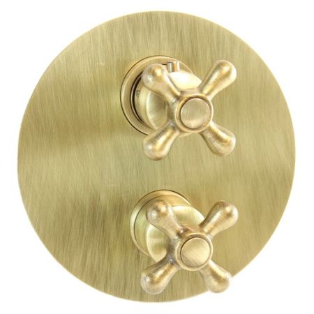 Смеситель для ванны и душа Webert Armony AM970901065 настенный бронза с термостатом