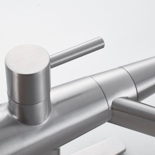 Смеситель для кухни Shevanik S968L на мойку сатин - фото 5