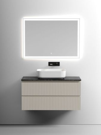 Тумба под раковину Sancos SNOB T SNT100CE 100х40 подвесная цвет бежевый