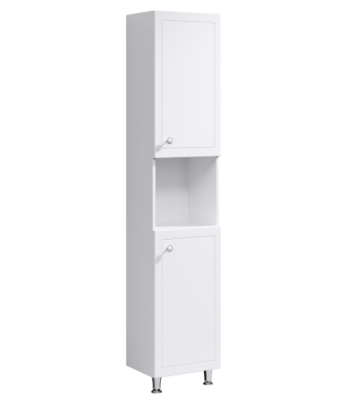 Шкаф-пенал Aqwella Y FR0504 40х180 напольный цвет белый