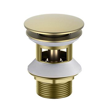 Донный клапан Aquatek AQ6002BG золото