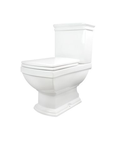 Унитаз напольный с бачком Creo Сeramique ORLEANS COMBO-OR1002 белый с сиденьем с микролифт душевой смыв