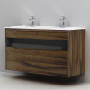 Тумба под раковину Am.Pm Func M8FFUX1201OF 121х49х70 подвесная цвет темное дерево