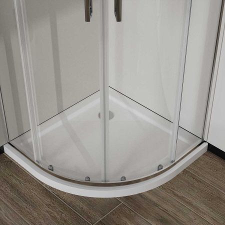 Душевой уголок Vincea City VSQ-5CT800CL 80х80 стекло прозрачное профиль хром без поддона