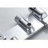 Душевая стойка Knotlor KN-72 настенная цвет хром