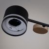 Люстра на штанге Reluce 68730-0.3-08 GX53 BK+WOOD
