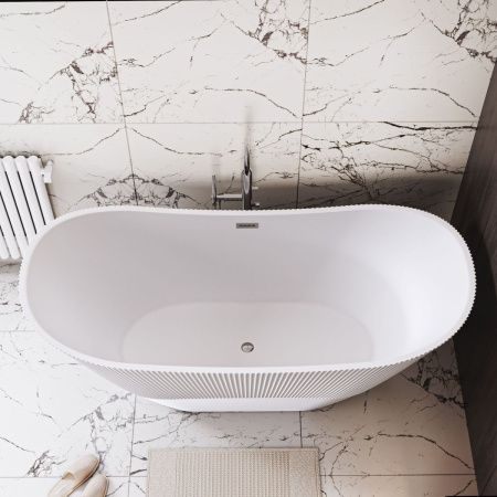 Ванна акриловая Grossman Galaxy GR-2104M 170х75 отдельностоящая овальная с каркасом