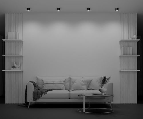 Светильник потолочный Maytoni Technical Glam C096CL-GX53-B - фото 5