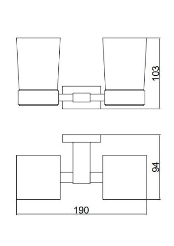 Стакан BELZ B90208 - фото 2