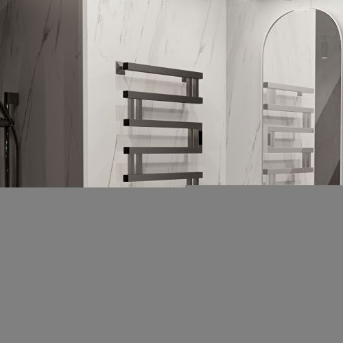 Полотенцесушитель Indigo Muza DGM60-50GNSRt 50х63 электрический оружейная сталь - фото 5