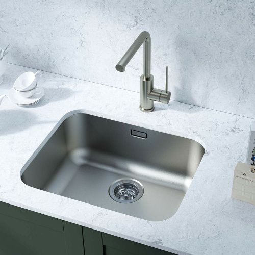 Кухонная мойка IDDIS Mate MAT53S0i77 53х43 цвет сатин поверхность матовая - фото 2