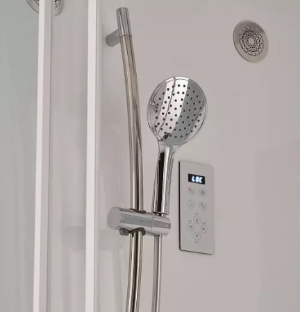 Душевой бокс SSWW WU110 138х138 четверть круга с крышей ориентация универсальная