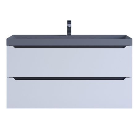 Тумба с раковиной Uperwood Tanos-Classic Quartz 3930421703 100х50 цвет белый