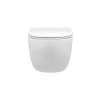 Унитаз подвесной Vincea Evo VT1-34S белый с сиденьем микролифт безободковый душевой смыв