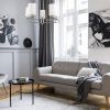 Люстра на штанге Escada Eclipse (Ецлипсе) 10166/5PL Chrome